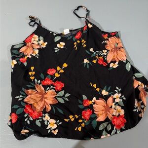 Adjustable strap tank top